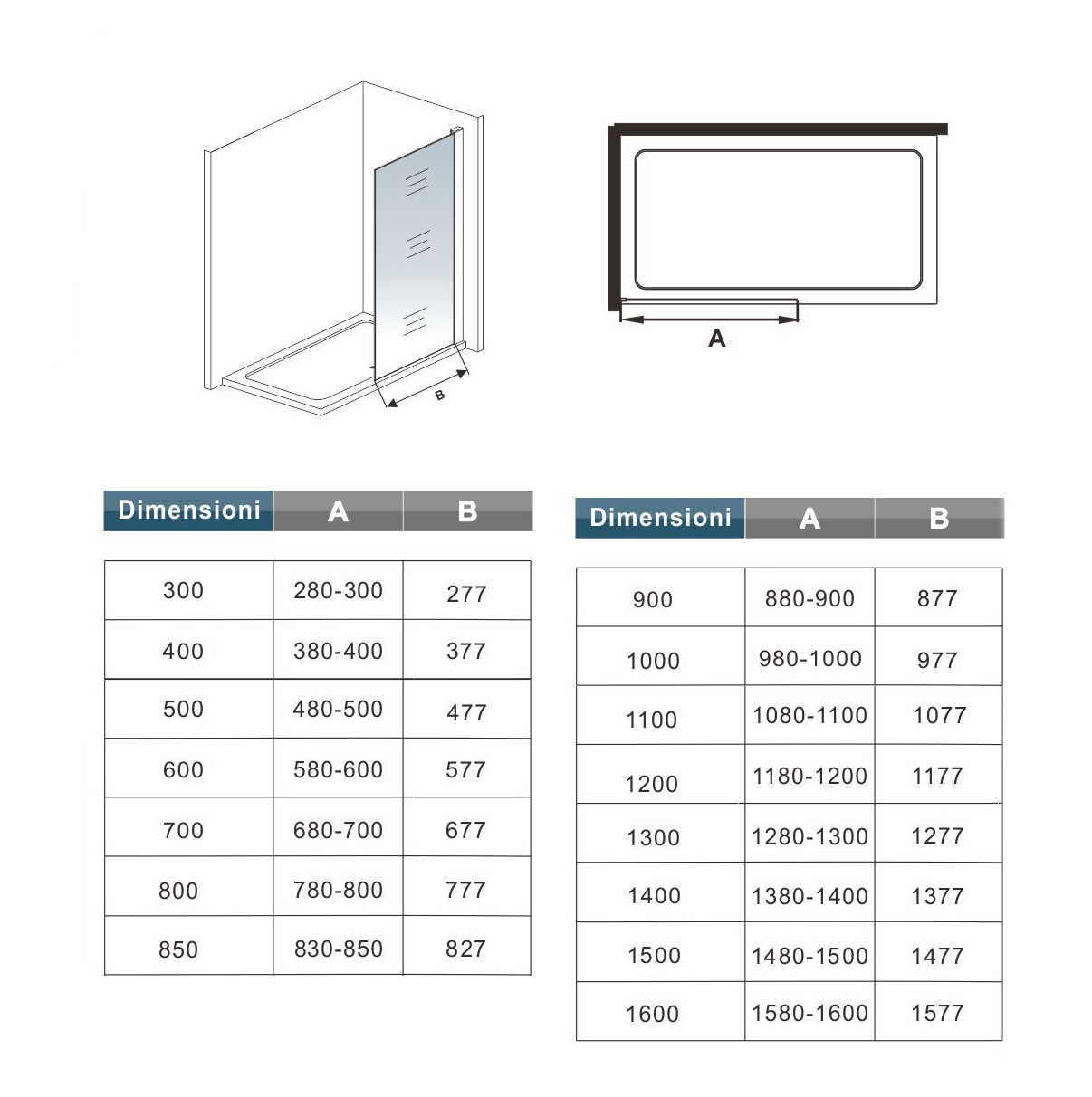 Box Doccia Walk In 70X200 Cm Parete Fissa Vetro 8 Mm Trasparente Anticalcare Oro Spazzolato Barra Piatta Stabilizzatrice 90 Cm
